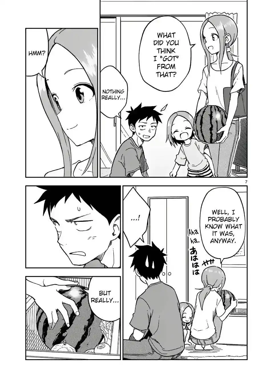 Karakai Jouzu no (Moto) Takagi-san Chapter 189 7